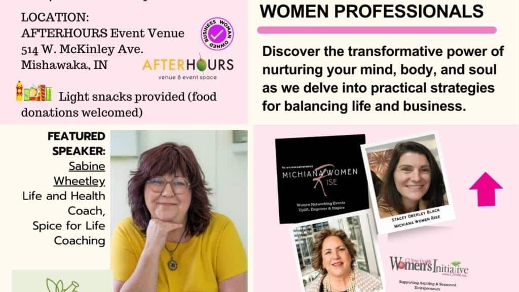 Women Entrepreneurs Let’s Meetup for a Workshop – Mind, Body, & Business