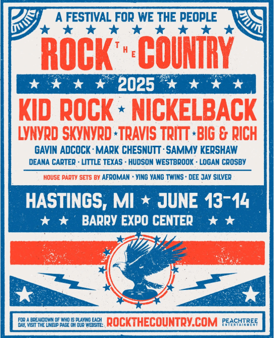 Rock the Country – Kid Rock, Nickelback, Lynyrd Skynyrd and More