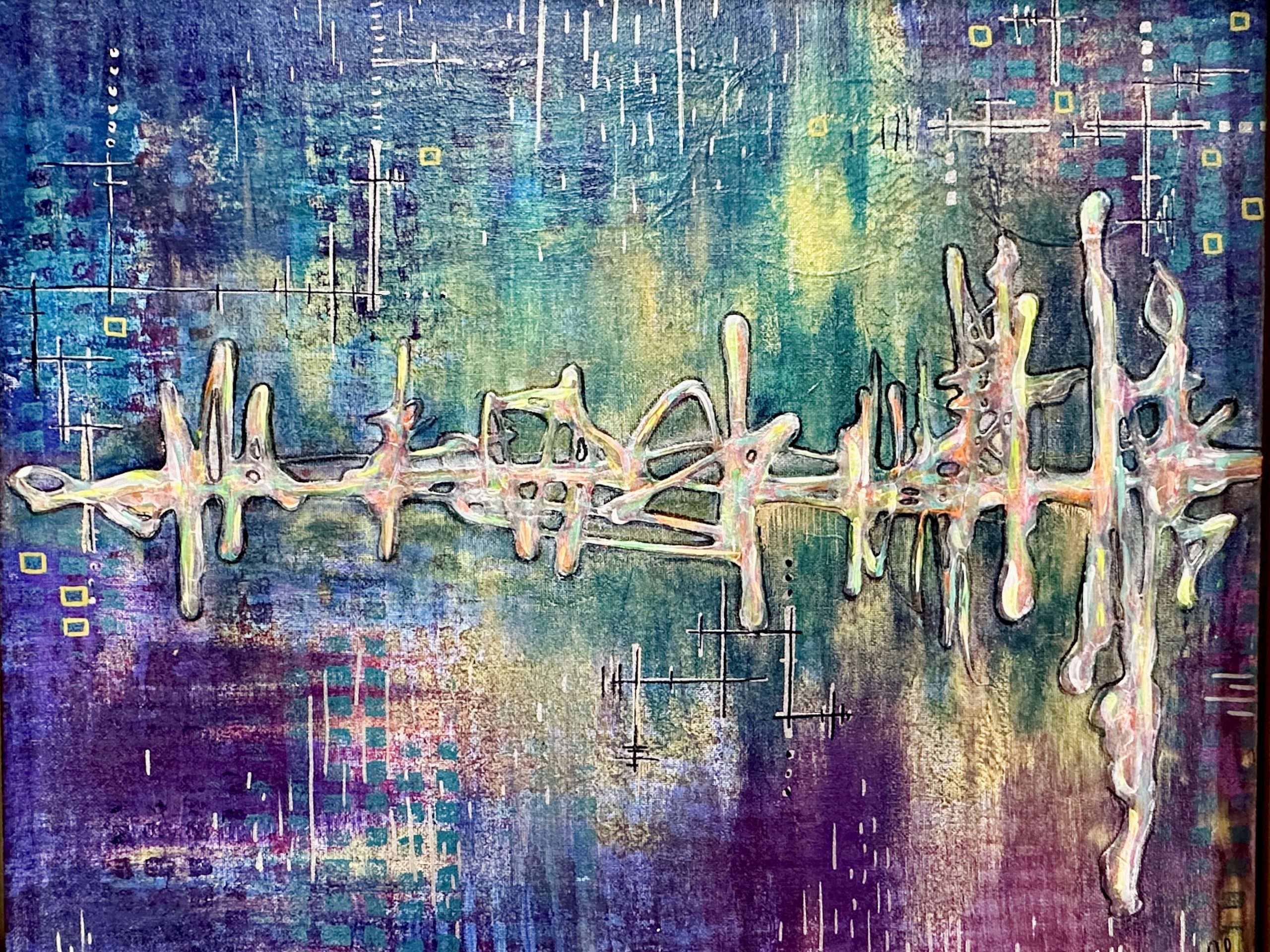 Abstract Workshop at JLN Studio, Stevensville Michigan