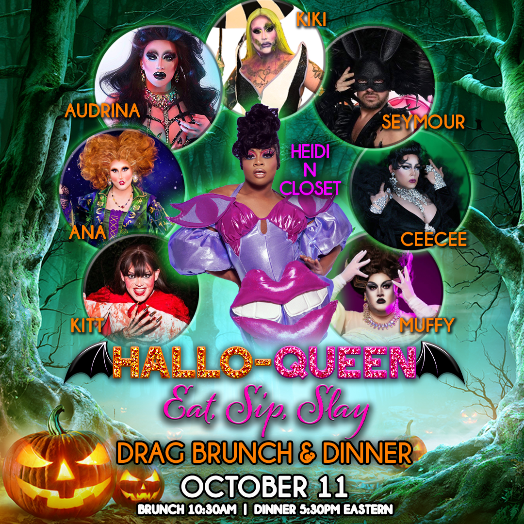Hallo-Queen Drag Dinner at Silver Creek Event Center at Four Winds Casino, New Buffalo Michigan