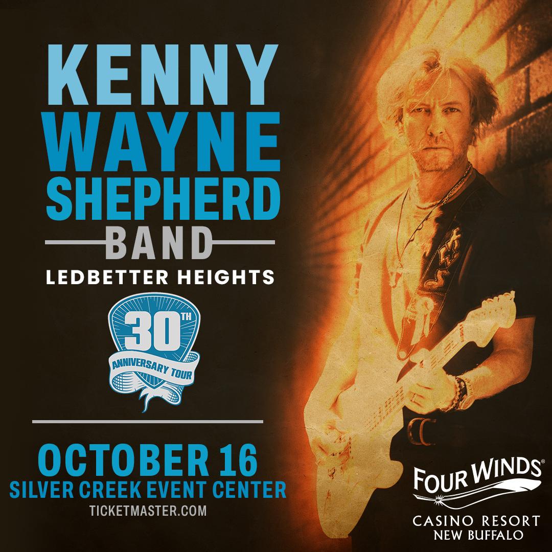 Kenny Wayne Shepherd at Silver Creek Event Center at Four Winds Casino, New Buffalo Michigan