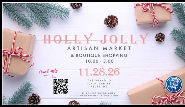 Holly Jolly Market at The Grand LV, Niles Michigan