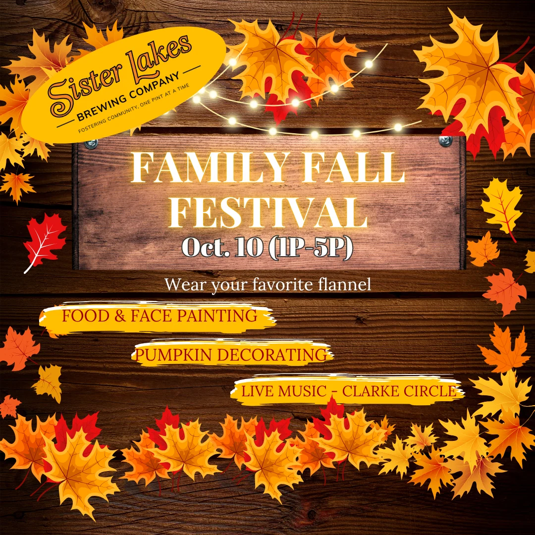 SISTER LAKES BREWING - FAMILY FALL FEST at Sister Lakes Brewing Company, Dowagiac Michigan