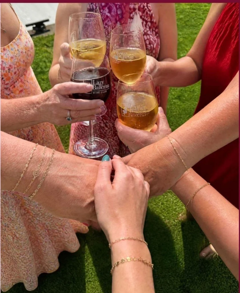 Drinks & Linked Permanent Jewelry with Wine Knot at Lazy Ballerina Winery at Lazy Ballerina Winery, St. Joseph Michigan