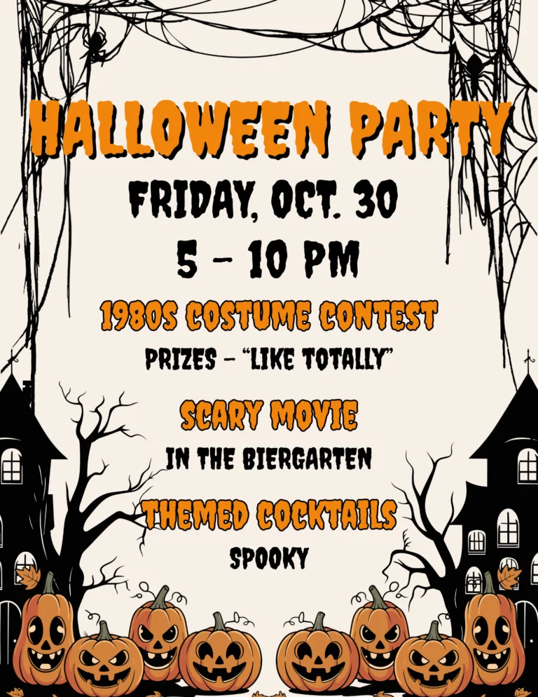 SISTER LAKES BREWING - HALLOWEEN PARTY - 1980s STYLE at Sister Lakes Brewing Company, Dowagiac Michigan