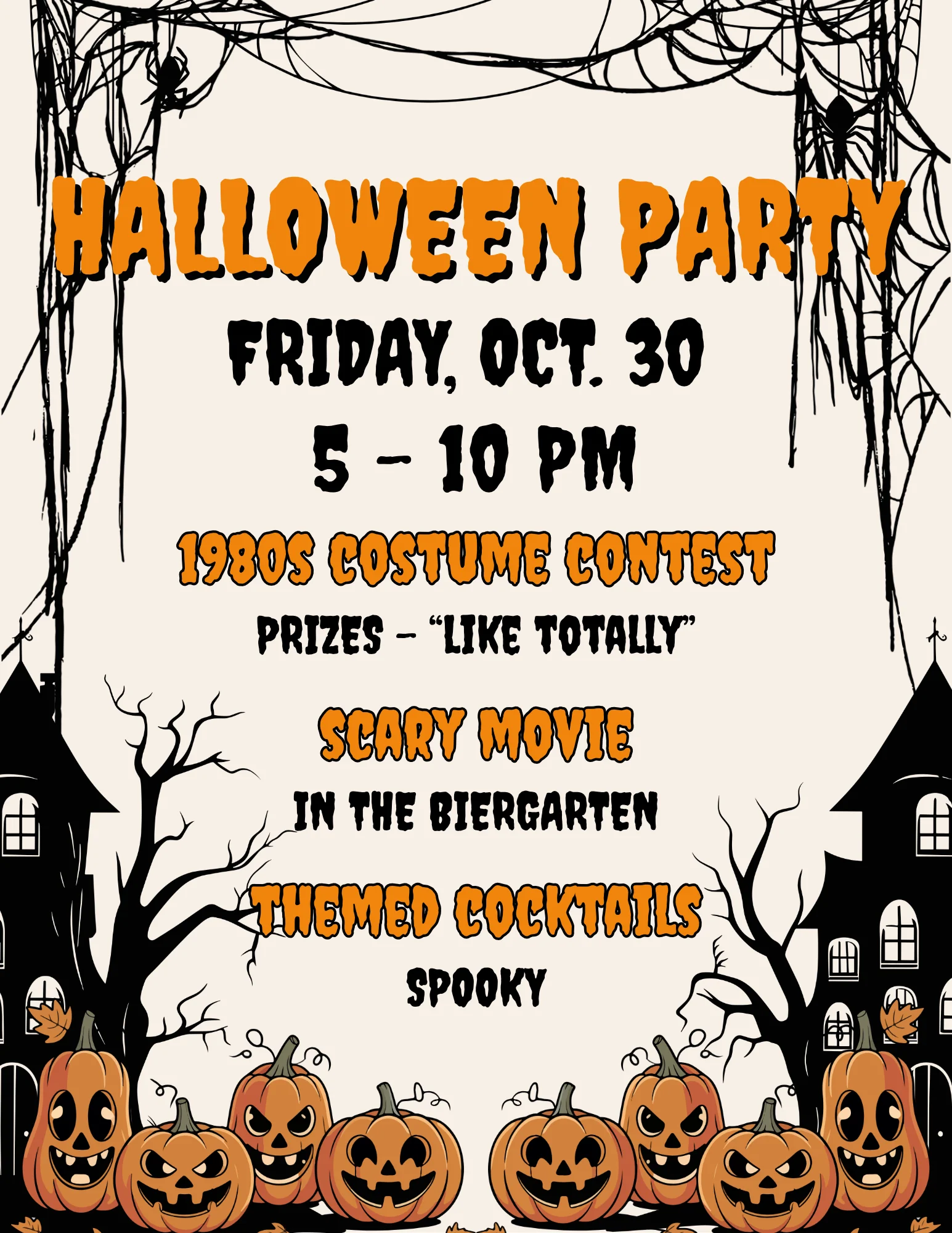 SISTER LAKES BREWING - HALLOWEEN PARTY - 1980s STYLE at Sister Lakes Brewing Company, Dowagiac Michigan