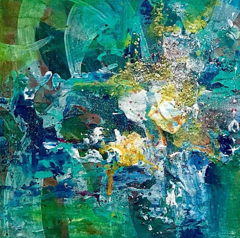 December Abstract Workshop at JLN Studio, Stevensville Michigan