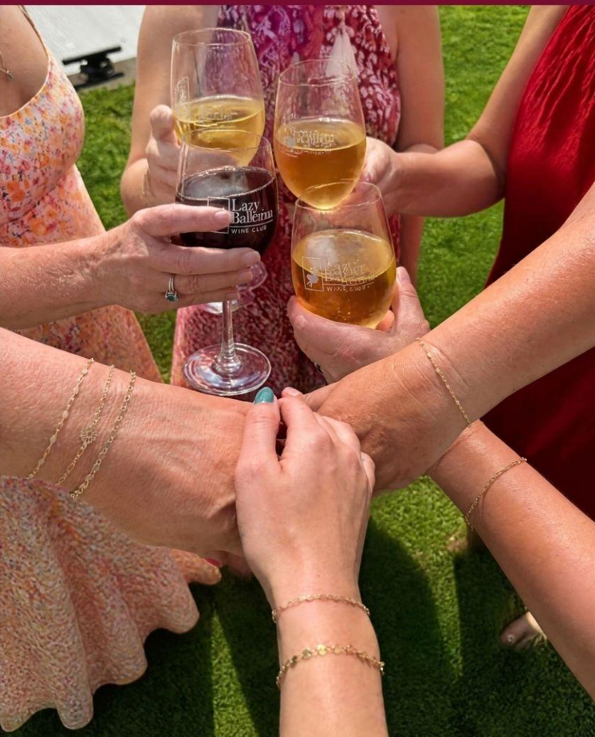 Drinks & Linked Permanent Jewelry with Wine Knot at Lazy Ballerina Winery at Lazy Ballerina Winery, St. Joseph Michigan