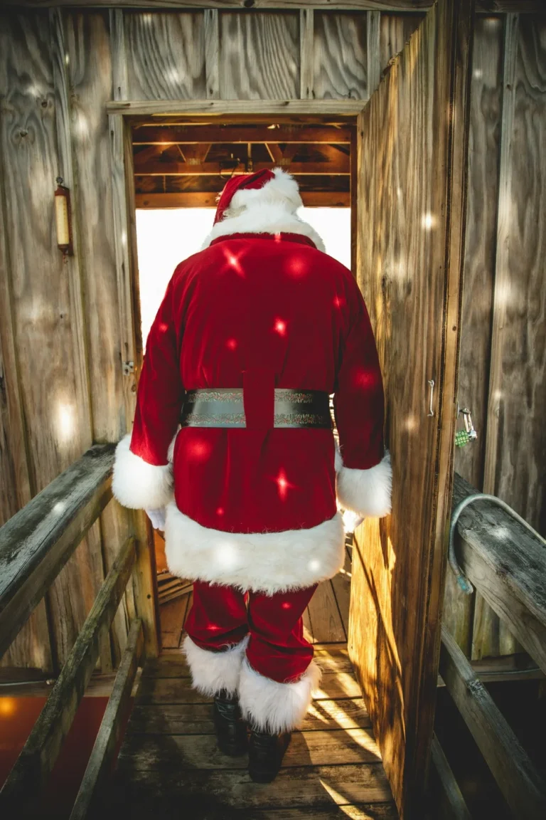 Santa at Sarett at Sarett Nature Center, Benton Harbor Michigan
