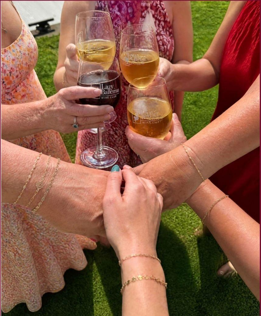 Drinks & Linked Permanent Jewelry with Wine Knot at Lazy Ballerina Winery at Lazy Ballerina Winery, St. Joseph Michigan