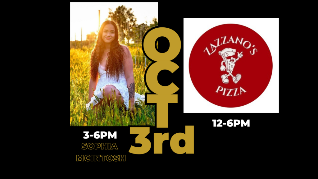 Live Music With Sophia Mcintosh at Filkins Vineyards, Coloma Michigan