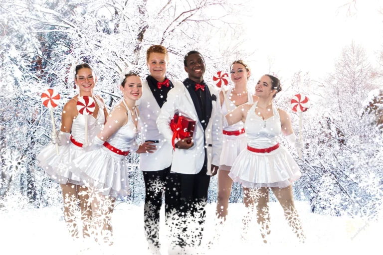 Jingle & Mingle with Santa and the Elves at Grand Upton Hall at The Mendel Center, Benton Harbor Michigan