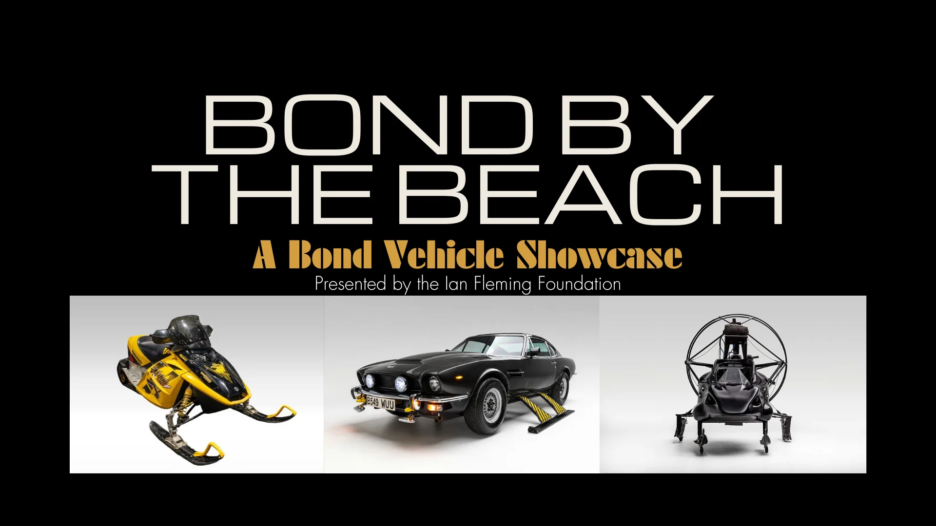 Bond By The Beach: A Bond Vehicle Showcase at Shadowland on Silver Beach, St. Joseph Michigan